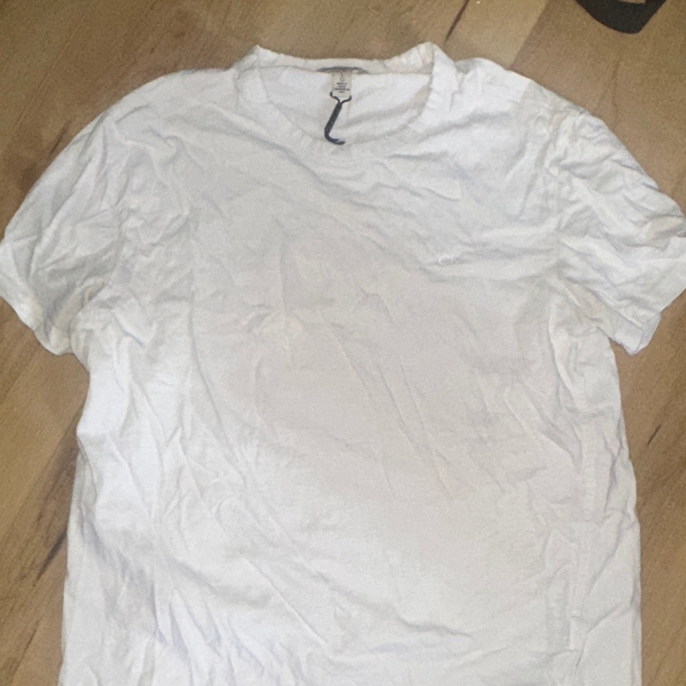 Calvin Klein Classic White Short Sleeve Tee